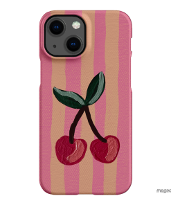 Cherry On Top Printed Phone Cases iPhone 13 Mini / Snap by Amy Gibbs - The Dairy