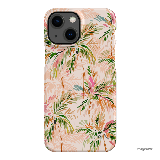 Hawaiian Palms Printed Phone Cases iPhone 13 Mini / Snap by Cass Deller - The Dairy