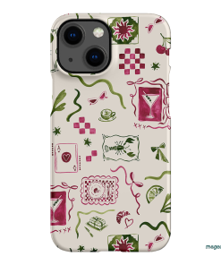 Martini Gal Printed Phone Cases iPhone 13 Mini / Snap by Charlie Taylor - The Dairy