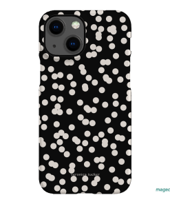 Mini Confetti Noir Printed Phone Cases iPhone 13 Mini / Snap by Veronica Tucker - The Dairy