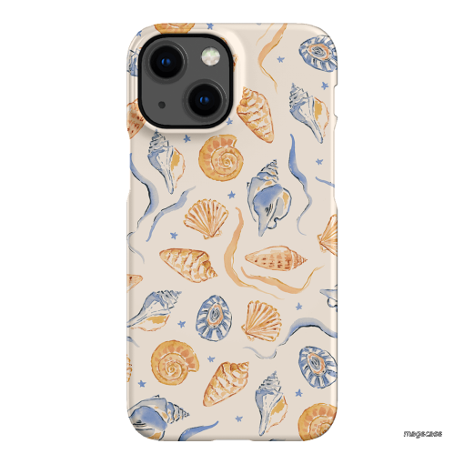 Shells & Swirls Printed Phone Cases by Cass Deller - The Dairy