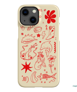 Spiced Cowboy Cream Printed Phone Cases iPhone 13 Mini / Snap by Easty Beasty - The Dairy