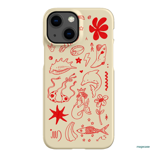 Spiced Cowboy Cream Printed Phone Cases iPhone 13 Mini / Snap by Easty Beasty - The Dairy