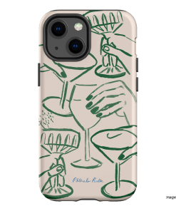 Cheers Printed Phone Cases iPhone 13 Mini / Armoured by Phthalo Ruth - The Dairy