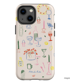 Dinnerware Printed Phone Cases iPhone 13 Mini / Armoured by Phthalo Ruth - The Dairy