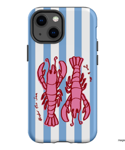Lobster for Life Printed Phone Cases iPhone 13 Mini / Armoured by The Dairy - The Dairy