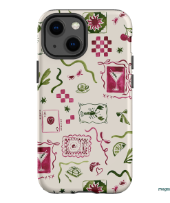 Martini Gal Printed Phone Cases iPhone 13 Mini / Armoured by Charlie Taylor - The Dairy