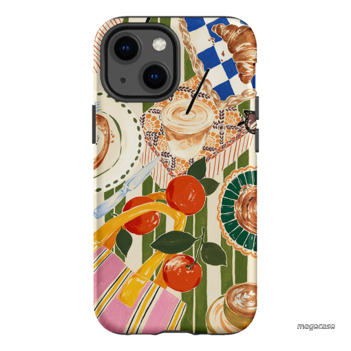 Morning Goss Printed Phone Cases iPhone 13 Mini / Armoured by Charlie Taylor - The Dairy