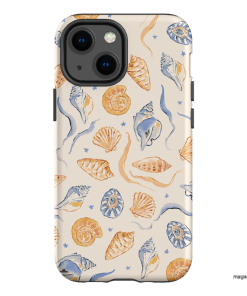 Shells & Swirls Printed Phone Cases by Cass Deller - The Dairy