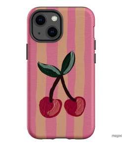Cherry On Top Printed Phone Cases iPhone 13 Mini / Armoured by Amy Gibbs - The Dairy