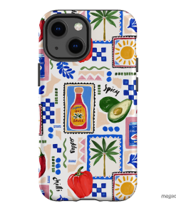 Mexico Holiday Printed Phone Cases iPhone 13 Mini / Armoured by Charlie Taylor - The Dairy