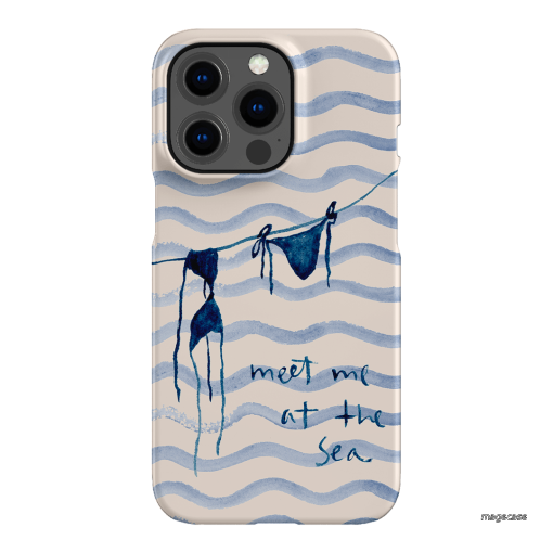 Bikini Printed Phone Cases iPhone 13 Pro / Snap by Cass Deller - The Dairy
