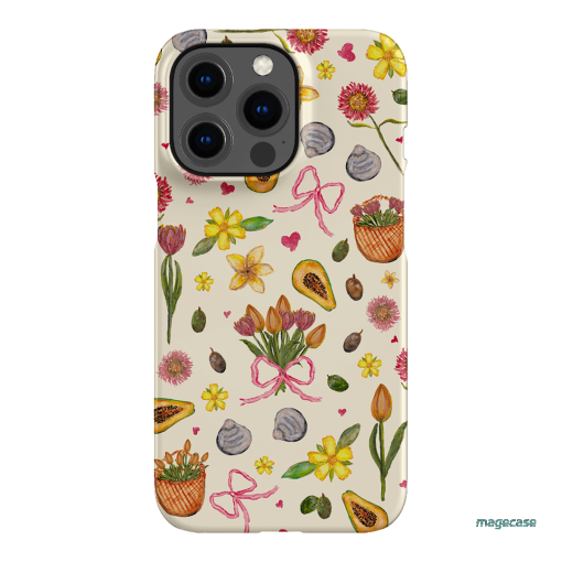 Bouquets & Bows Printed Phone Cases iPhone 13 Pro / Snap by BG. Studio - The Dairy
