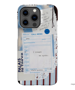 Call Memo Printed Phone Cases iPhone 13 Pro / Snap by Jasmine Dowling - The Dairy