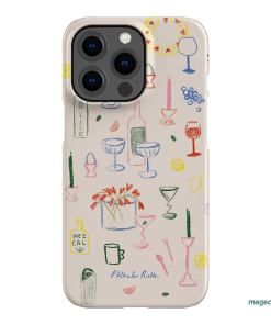 Dinnerware Printed Phone Cases iPhone 13 Pro / Snap by Phthalo Ruth - The Dairy