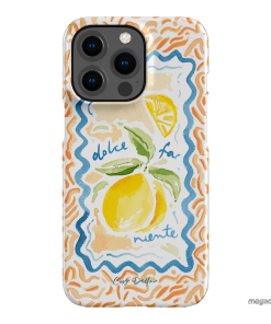 Dolce Far Niente Printed Phone Cases iPhone 13 Pro / Snap by Cass Deller - The Dairy