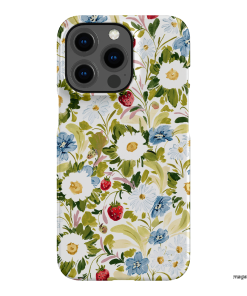 Garden Strawberries Printed Phone Cases iPhone 13 Pro / Snap by Ellie Mae - The Dairy