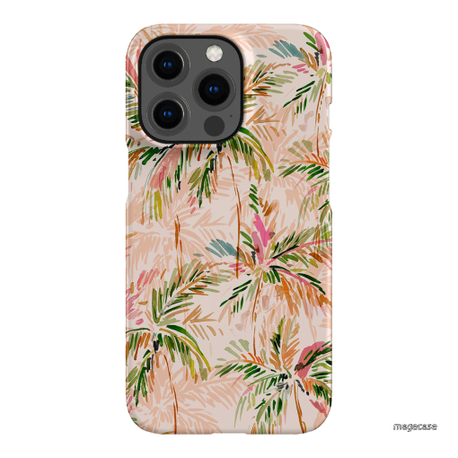 Hawaiian Palms Printed Phone Cases iPhone 13 Pro / Snap by Cass Deller - The Dairy