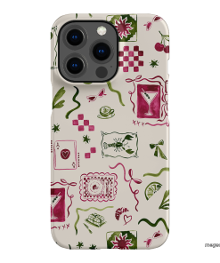 Martini Gal Printed Phone Cases iPhone 13 Pro / Snap by Charlie Taylor - The Dairy