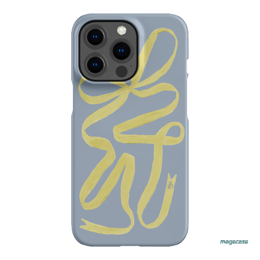 Sorbet Ribbon Printed Phone Cases iPhone 13 Pro / Snap by Jasmine Dowling - The Dairy
