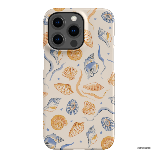 Shells & Swirls Printed Phone Cases by Cass Deller - The Dairy