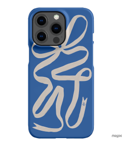 Something Blue Ribbon Printed Phone Cases iPhone 13 Pro / Snap by Jasmine Dowling - The Dairy
