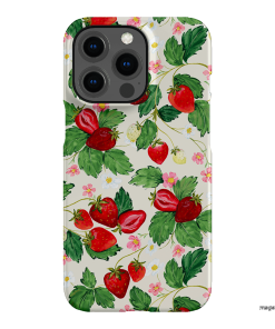 Strawberry Patch Printed Phone Cases iPhone 13 Pro / Snap by Ellie Mae - The Dairy