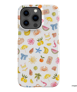 Summer Icons Printed Phone Cases iPhone 13 Pro / Snap by Cass Deller - The Dairy
