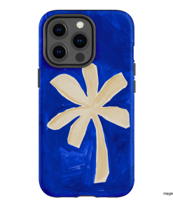 Bleu Palm Printed Phone Cases iPhone 13 Pro / Armoured by Charlie Taylor - The Dairy