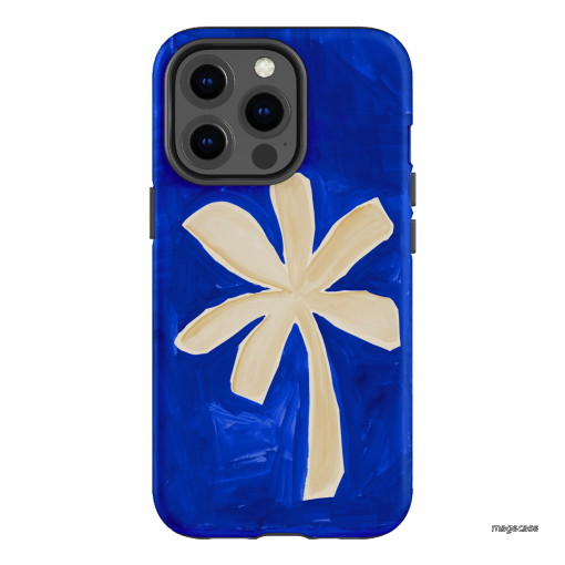 Bleu Palm Printed Phone Cases iPhone 13 Pro / Armoured by Charlie Taylor - The Dairy