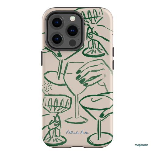Cheers Printed Phone Cases iPhone 13 Pro / Armoured by Phthalo Ruth - The Dairy
