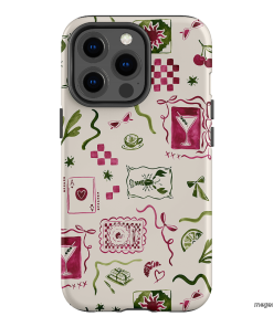 Martini Gal Printed Phone Cases iPhone 13 Pro / Armoured by Charlie Taylor - The Dairy