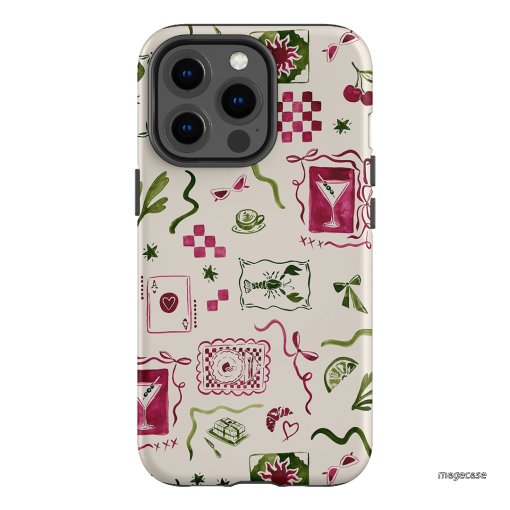 Martini Gal Printed Phone Cases iPhone 13 Pro / Armoured by Charlie Taylor - The Dairy