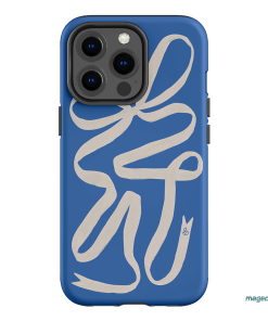 Something Blue Ribbon Printed Phone Cases iPhone 13 Pro / Armoured by Jasmine Dowling - The Dairy