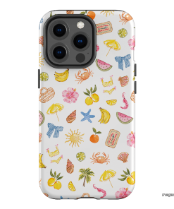 Summer Icons Printed Phone Cases iPhone 13 Pro / Armoured by Cass Deller - The Dairy