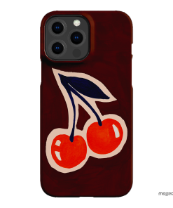 Cherries Printed Phone Cases iPhone 13 Pro Max / Snap by Studio Bon - The Dairy