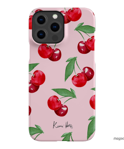 Cherry Rose Printed Phone Cases iPhone 13 Pro Max / Snap by Kerrie Hess - The Dairy
