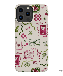 Martini Gal Printed Phone Cases iPhone 13 Pro Max / Snap by Charlie Taylor - The Dairy
