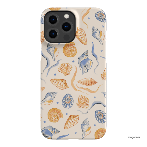 Shells & Swirls Printed Phone Cases by Cass Deller - The Dairy