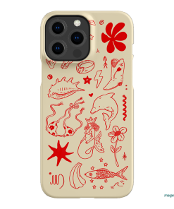 Spiced Cowboy Cream Printed Phone Cases iPhone 13 Pro Max / Snap by Easty Beasty - The Dairy