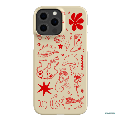 Spiced Cowboy Cream Printed Phone Cases iPhone 13 Pro Max / Snap by Easty Beasty - The Dairy