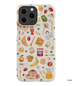 Sunday Breakfast Printed Phone Cases iPhone 13 Pro Max / Snap by BG. Studio - The Dairy