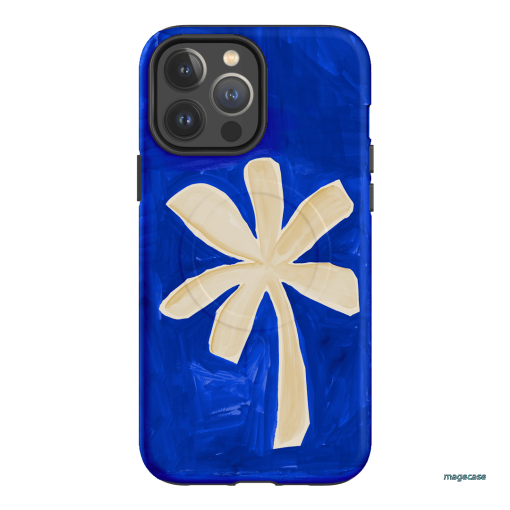 Bleu Palm Printed Phone Cases iPhone 13 Pro Max / Armoured MagSafe by Charlie Taylor - The Dairy