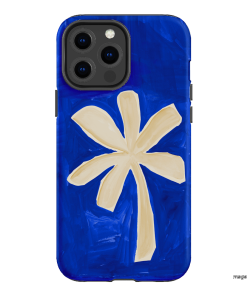 Bleu Palm Printed Phone Cases iPhone 13 Pro Max / Armoured by Charlie Taylor - The Dairy