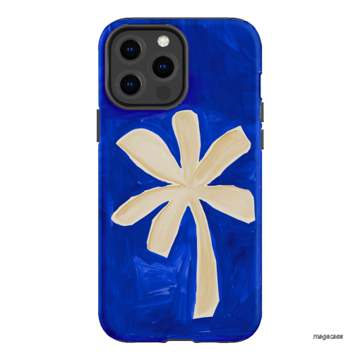 Bleu Palm Printed Phone Cases iPhone 13 Pro Max / Armoured by Charlie Taylor - The Dairy