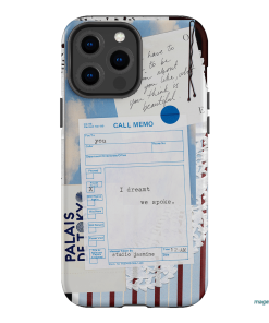 Call Memo Printed Phone Cases iPhone 13 Pro Max / Armoured by Jasmine Dowling - The Dairy