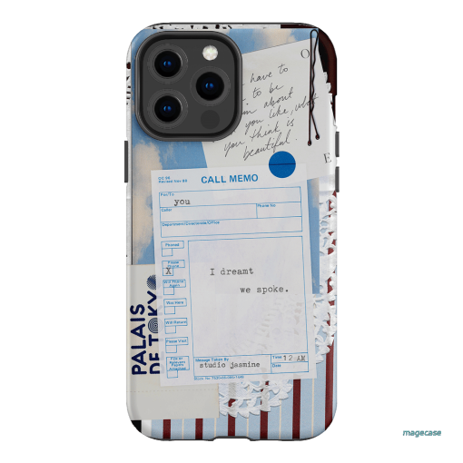 Call Memo Printed Phone Cases iPhone 13 Pro Max / Armoured by Jasmine Dowling - The Dairy