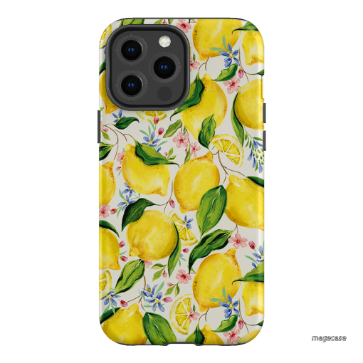 Citrus Lemon Printed Phone Cases iPhone 13 Pro Max / Armoured by Ellie Mae - The Dairy