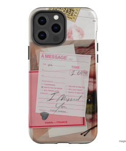 Missed Call Printed Phone Cases iPhone 13 Pro Max / Armoured by Jasmine Dowling - The Dairy