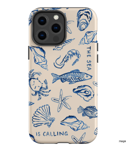 Sea Call Printed Phone Cases iPhone 13 Pro Max / Armoured by Cass Deller - The Dairy
